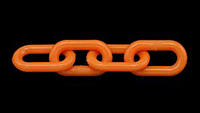 7039-plastic-orange-chain