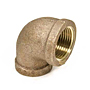 Reducing 90° Elbows, Threaded Bronze Pipe Fittings