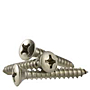 18-8 Stainless Steel Phillips Oval Head, Self-Tapping Screws
