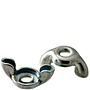 Wing Nuts (Cold Forged & Stamped), Zinc Plated Steel