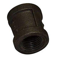 BANDED COUPLING BLACK STEEL PIPE FITTING