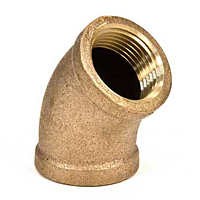 45° Elbows, Threaded Bronze Pipe Fittings