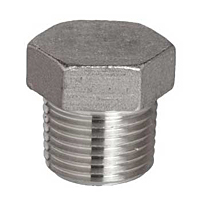 HEX PLUG STAINLESS STELL PIPE FITTING