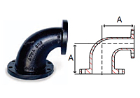 2104-flanged-ductile-cast-iron-90-reducing-elbow-a