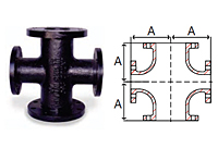 2126-flanged-ductile-cast-iron-reducing-cross-a