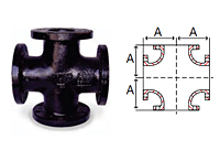 2128-flanged-ductile-cast-iron-cross-a