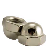 Acorn Nuts (Cap Nuts), Zinc Plated Steel