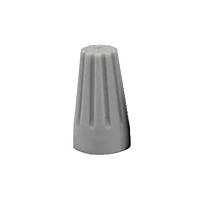 4024-TWIST-ON-WIRE-CONNECTOR-SPRING-LOADED-GRAY