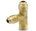 6019-PARKER-SAE-45-FLARED-FITTINGS-MALE-RUN-TEE-151F