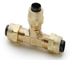 6158-PARKER-POLY-TITE-BRASS-FITTINGS-UNION-TEE-164P