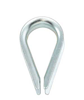 7123-regular-wire-rope-thimble-zinc-plated