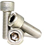 Socket Head Cap Screws, Metric 18-8 Stainless Steel, Coarse (M1.6-0.35), (M2-0.40), (M2.5-0.45), (M3-0.50), (M4-0.70), (M5-0.80), (M6-1.00), (M8-1.25), (M10-1.50), (M12-1.75), (M16-2.00), (M20-2.50)
