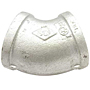 45 DEGREE ELBOW GALVANIZED STEEL PIPE FITTING