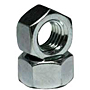 Hex Nuts, Grade 2, National Coarse & Fine, Zinc Plated Steel