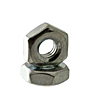 Machine Screw Hex Nuts, National Coarse & Fine, Zinc Plated Steel
