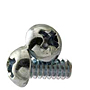 Phillips Round Head, Machine Screws, National Coarse, Zinc Plated Steel