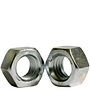 Hex Nuts, Grade 5, National Coarse & Fine, Zinc Plated Steel